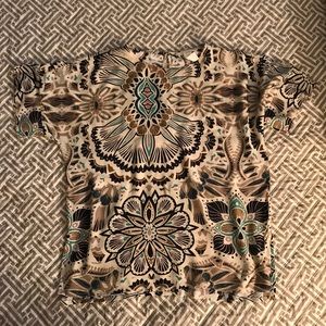 H&M | Kaleidoscope Print Blouse | 4
